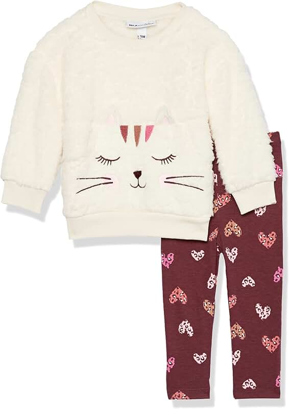 Baby Girls' Two-Piece Legging Set