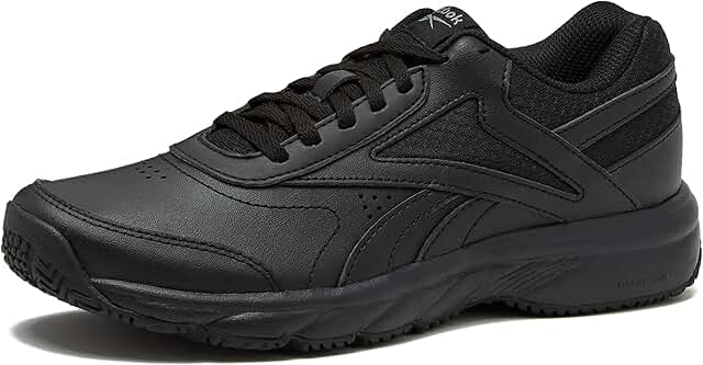 Non-slip work shoes for men in black or white