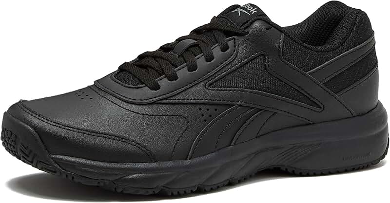 Non-slip work shoes for men in black or white