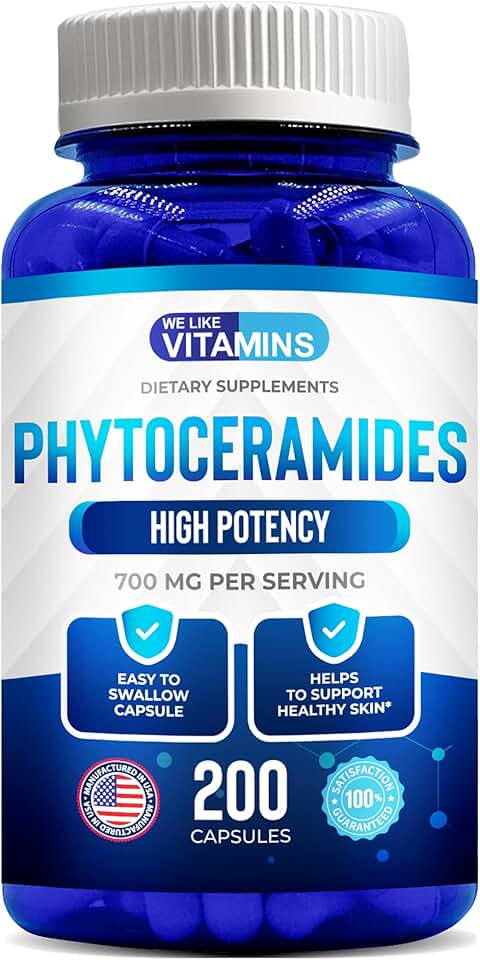 Phytoceramide Skin Supplement for Hydration and Repair