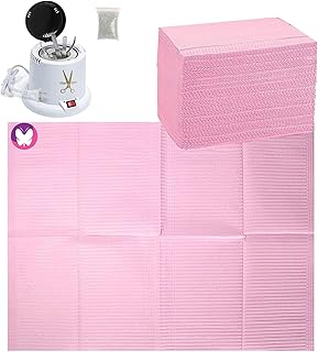 Nail Tech Cleaning Set with Table Mats and Sterilizer