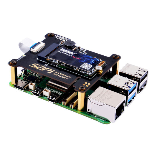 M.2 NVMe to PCIe Adapter for Raspberry Pi 5