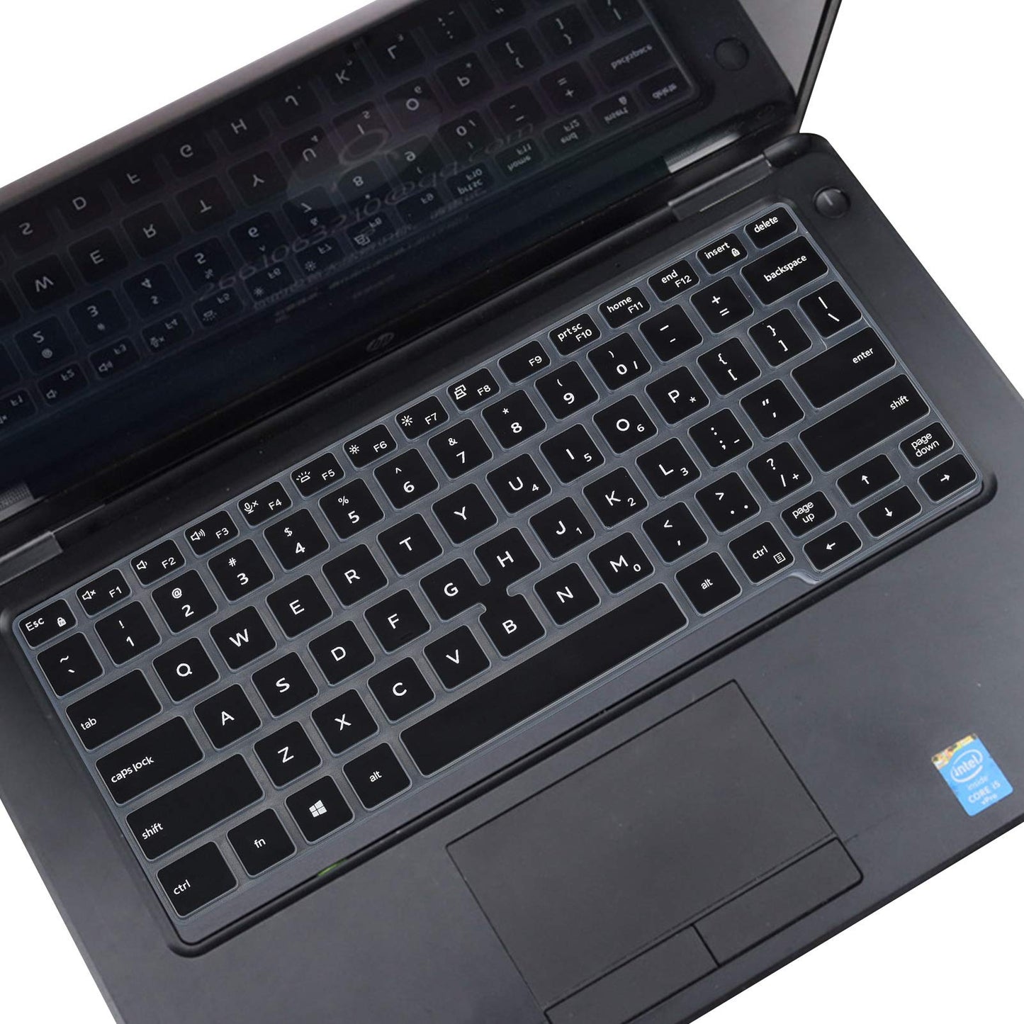 Black keyboard cover for 14-inch Latitude laptops