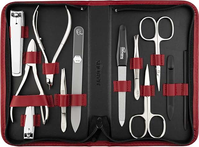 12-Piece Professional Manicure and Pedicure Kit