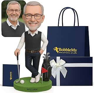 Personalized Golf Bobblehead for Dad or Coach