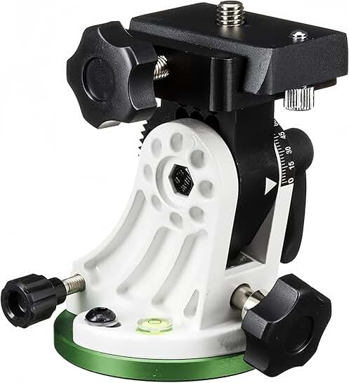 Adjustable Aluminum Telescope Mount Base with 3/8" Thread