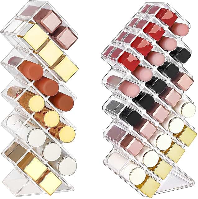 Lipstick Organizer Set with 16 and 28 Slots