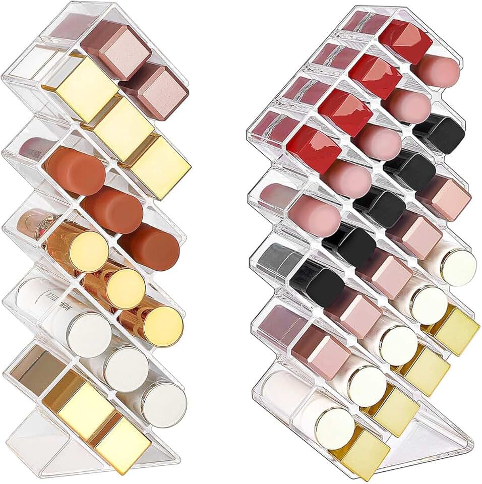 Lipstick Organizer Set with 16 and 28 Slots