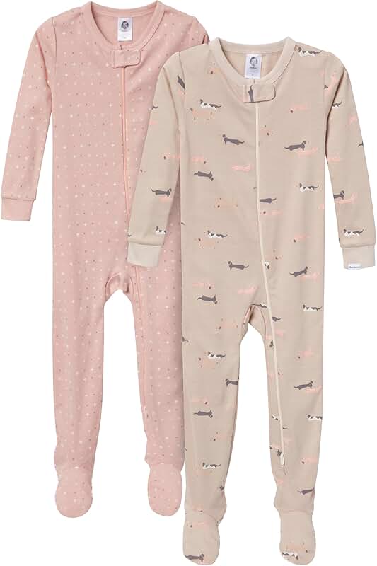Unisex Baby Footed Pajamas Pack