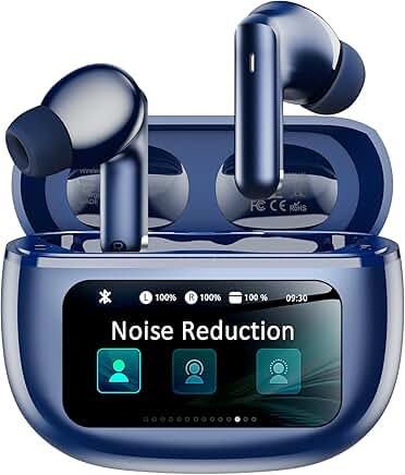 Wireless Noise Cancelling Earbuds with Charging Case