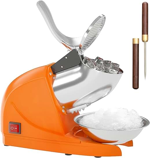 Electric Shaved Ice Machine with 3 Blades