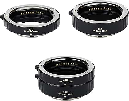 Auto Focus Macro Extension Tube Ring Set for Canon RF Mount