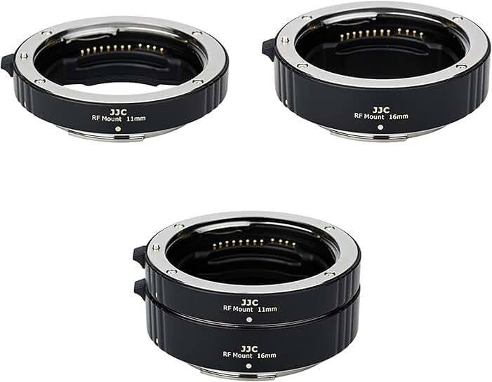 Auto Focus Macro Extension Tube Ring Set for Canon RF Mount