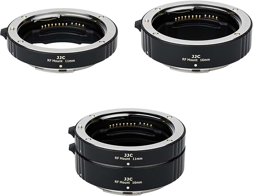 Auto Focus Macro Extension Tube Ring Set for Canon RF Mount