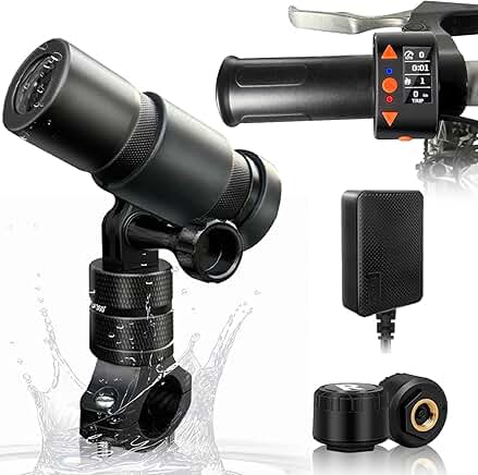WiFi Bicycle Camera with OLED Display and GPS