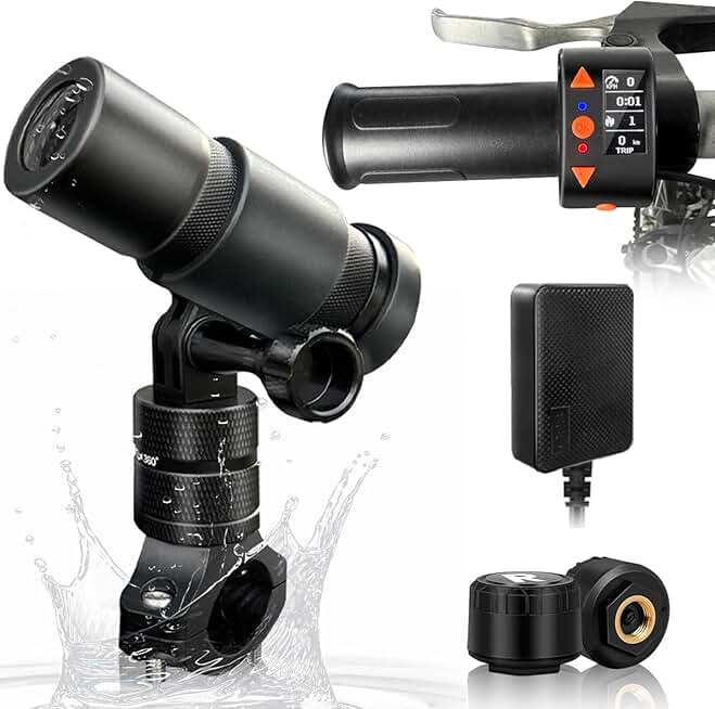 WiFi Bicycle Camera with OLED Display and GPS