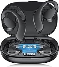 Open Ear True Wireless Headphones with Mic and 60H Playtime