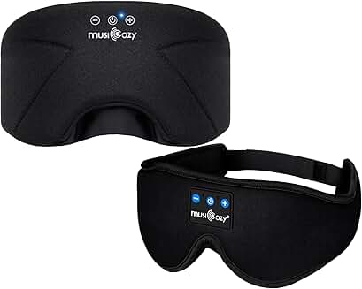 Wireless Sleep Headphones with Washable Eye Mask