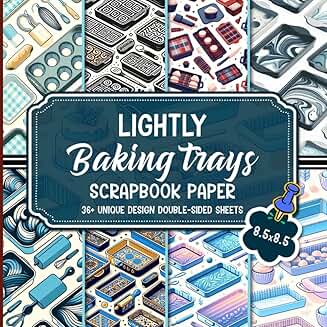 Vibrant Decorative Craft Paper for Scrapbooking and Journaling
