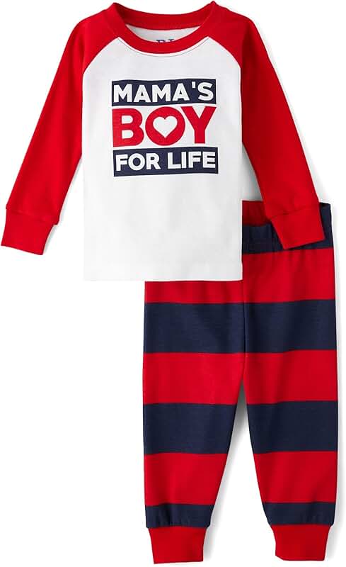 Baby Boys and Toddler Long Sleeve Pajama Set