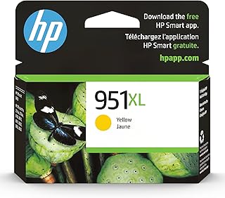 Yellow high-yield ink cartridge for office printers