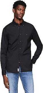 Men's Long Sleeve Poplin Button-Down Shirt