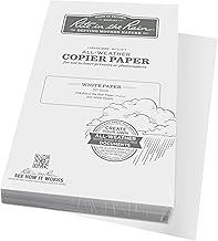 Weatherproof Copier Paper, 8.5" x 14", 20# White, 200 Sheets