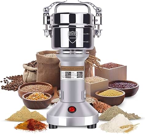 150g Electric Grain Mill Grinder for Dry Wheat and More