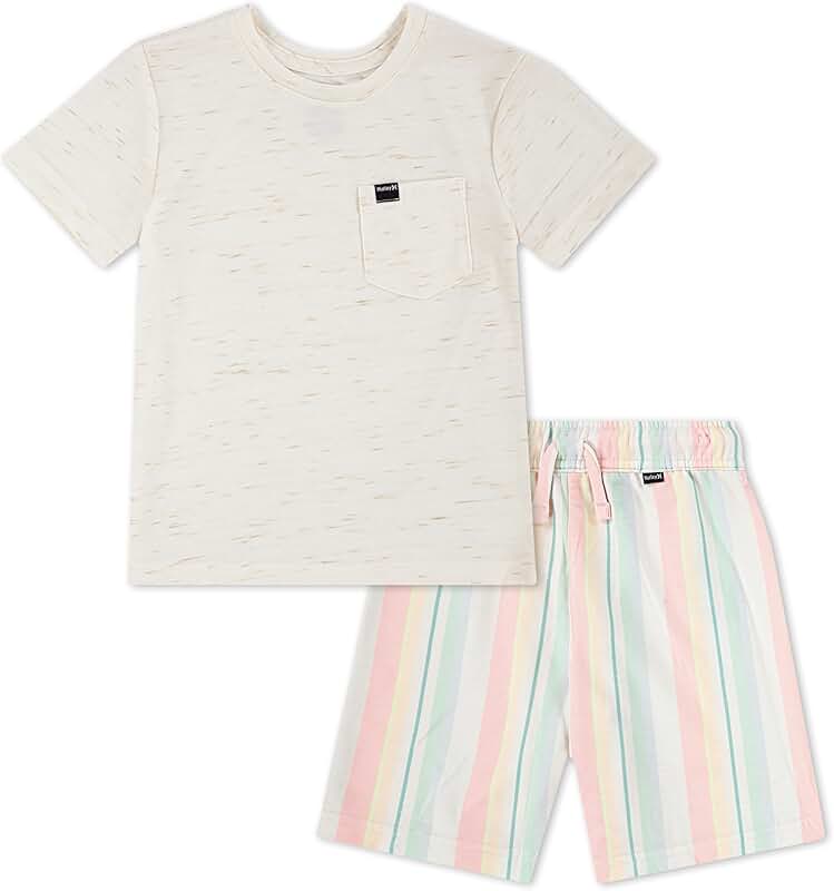 Baby Boys' Soft Cloud T-shirt and Shorts Set