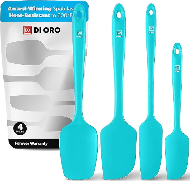 Silicone Spatula Set for Baking and Cooking