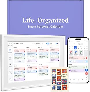 10.1-inch Digital Touch Screen Calendar for Home and Office