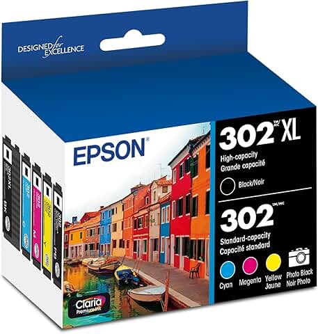 High Capacity Black and Color Ink Cartridge Pack