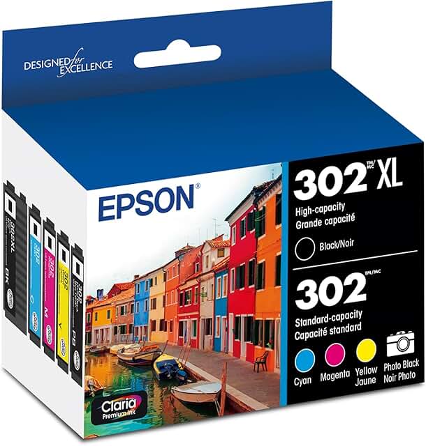 High Capacity Black and Color Ink Cartridge Pack