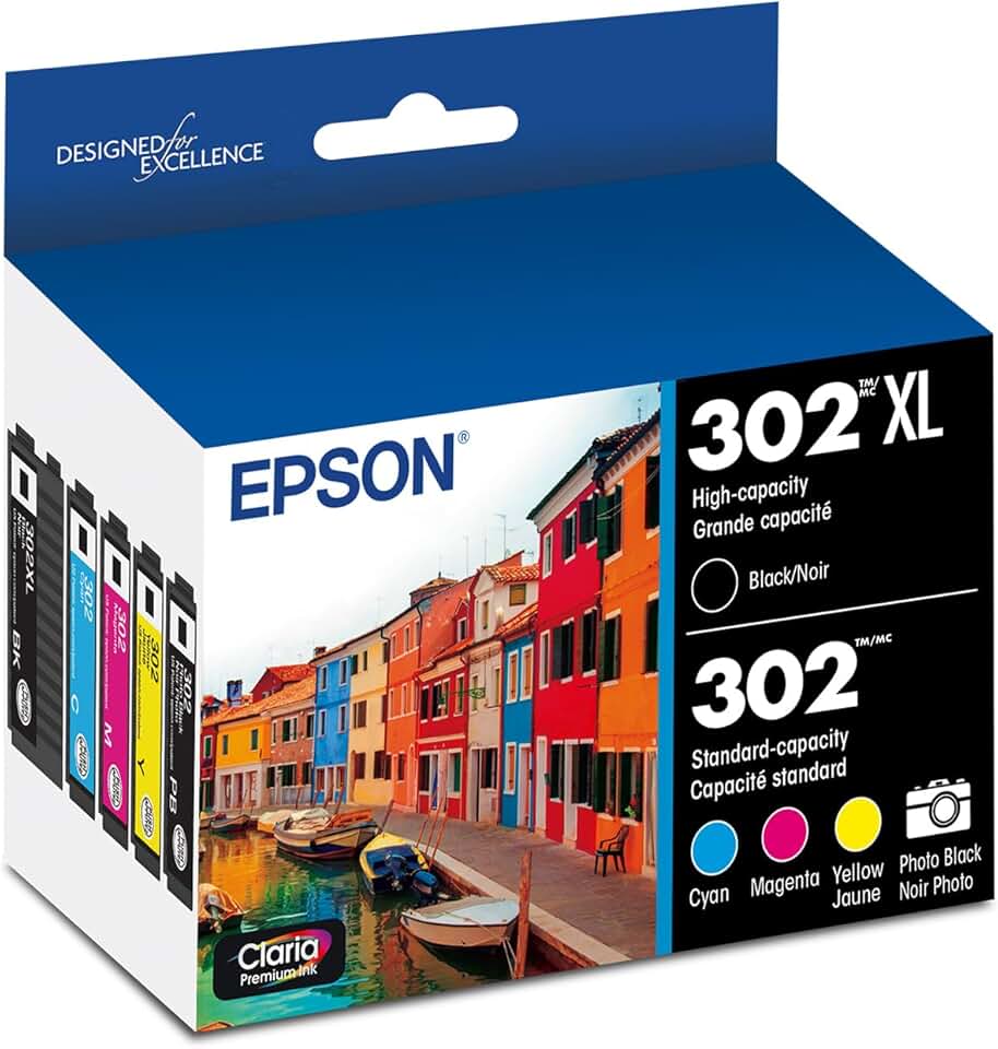 High Capacity Black and Color Ink Cartridge Pack