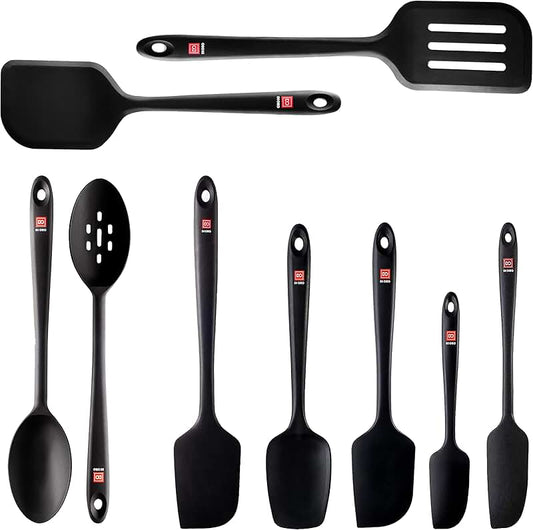 Set of 5 Wooden Teak Spurtles for Cooking and Serving