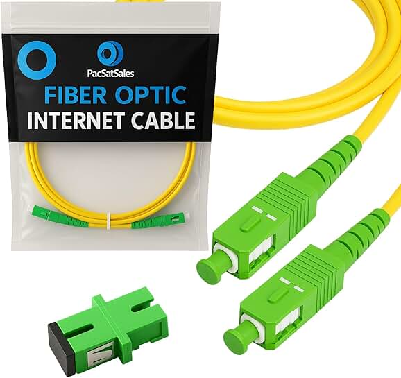 3ft Single Mode Fiber Optic Patch Cable 10 Pack