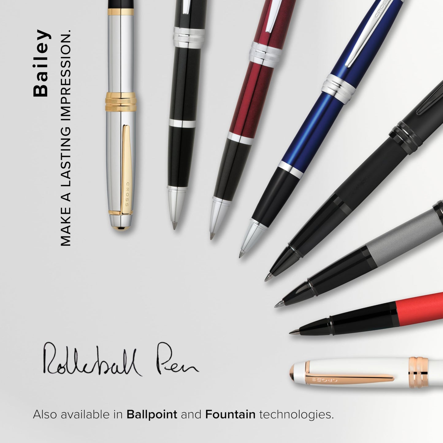 Refillable Rollerball Pen in Gift Box with Black Ink