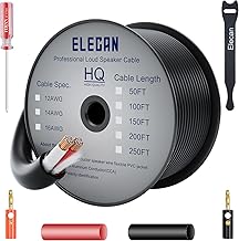 12/2 Outdoor Speaker Wire, 200 ft, Black