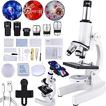 Kids' Microscope with Phone Adapter and Slides