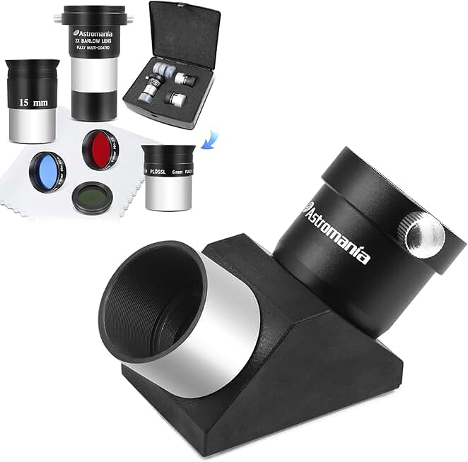Telescope Accessory Kit with 90-Degree Erecting Prism