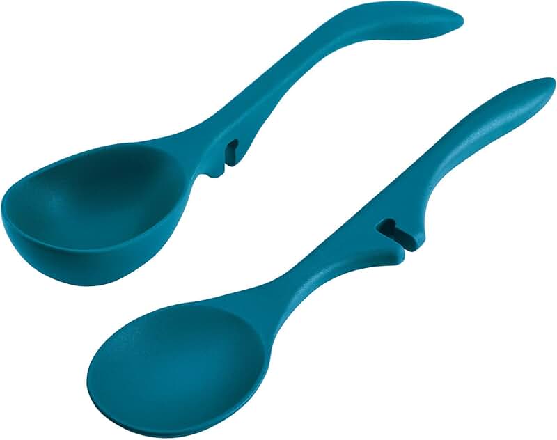 Small Marine Blue Nonstick Kitchen Tools Set