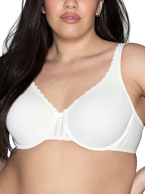 Women's Lace Underwire Bra with Non-Padded Cups