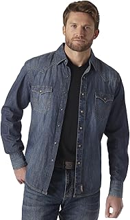 Men's Western Long Sleeve Snap Shirt