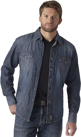 Men's Western Long Sleeve Snap Shirt