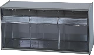 Dividable Tip Out Bin with Handle and Label Slot