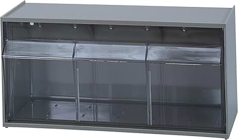 Dividable Tip Out Bin with Handle and Label Slot