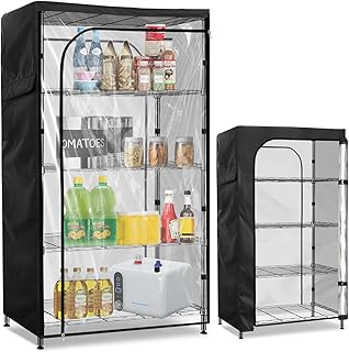 Waterproof Wire Shelving Cover, 48x18x72 Inches