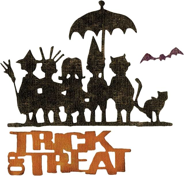 Trick-Or-Treat Thinlits Die Set, 3 Pieces