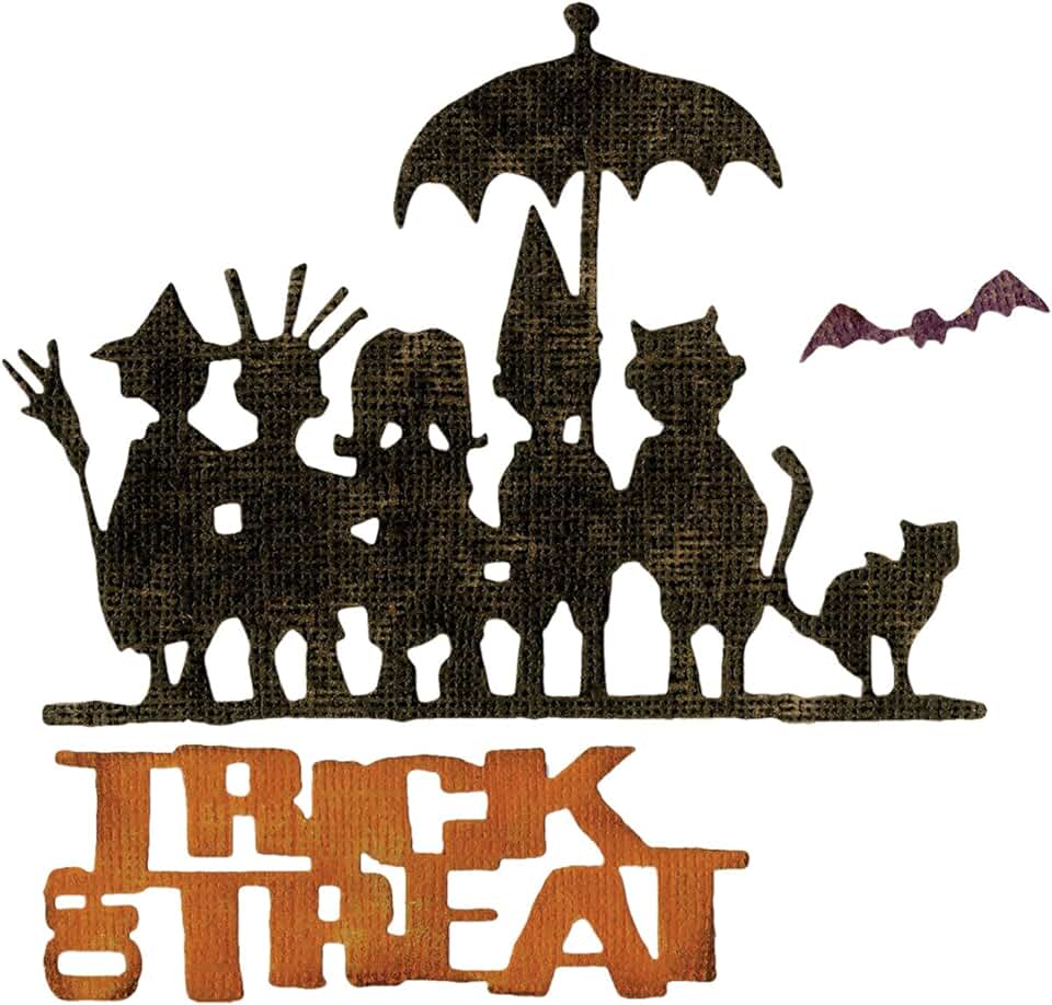 Trick-Or-Treat Thinlits Die Set, 3 Pieces