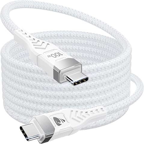 USB C to USB C Cable for Fast Charging and Data Transfer